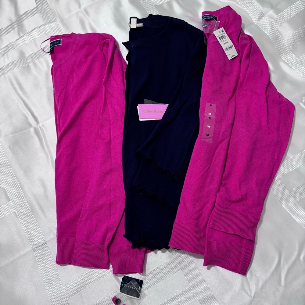 3 cardigans (selling each separately)